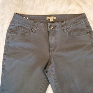 Cabi Size 10 Dark Gray Color Jeans